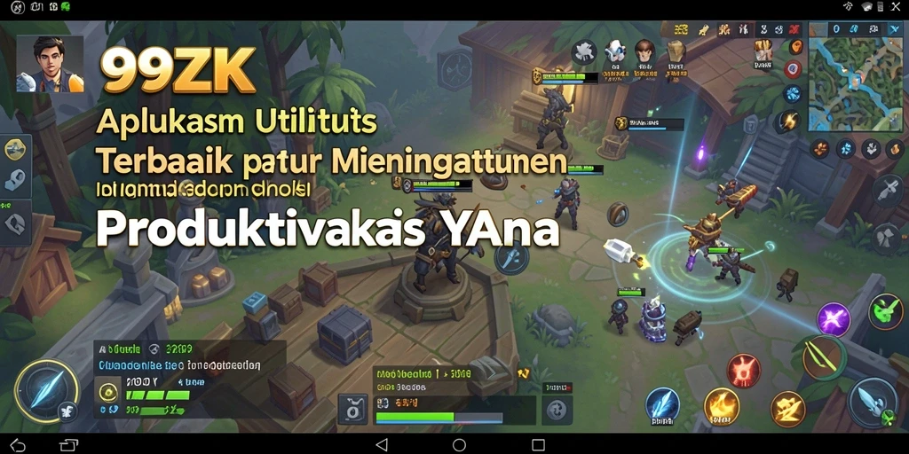 Tampilan antarmuka 99ZK yang sederhana dan efisien.