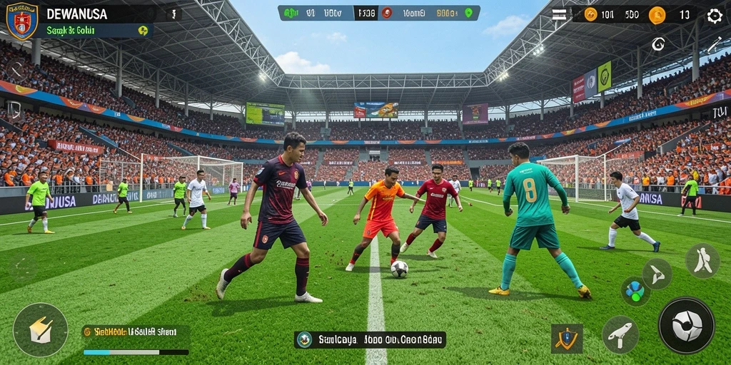 Tampilan gameplay DEWANUSA yang seru dan menegangkan.