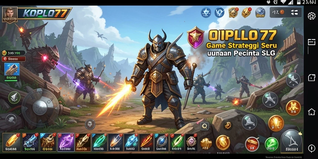 Tampilan gameplay KOPLO77 yang menegangkan dan strategis.