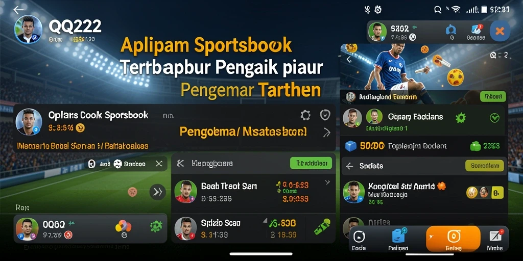 Tampilan menarik dari gameplay <strong>QQ222</strong> saat melakukan taruhan olahraga.