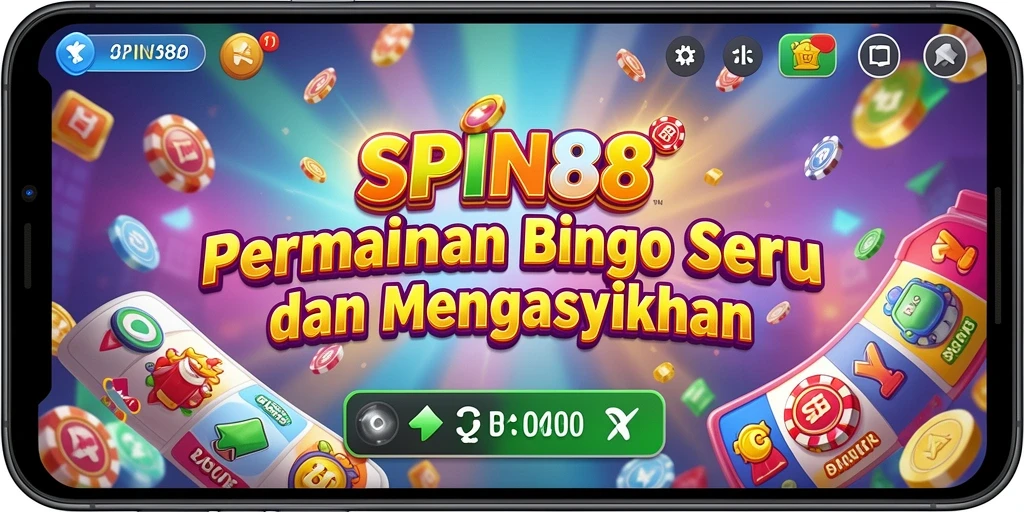 Tampilan gameplay SPIN88 dengan fitur Bingo yang menarik.