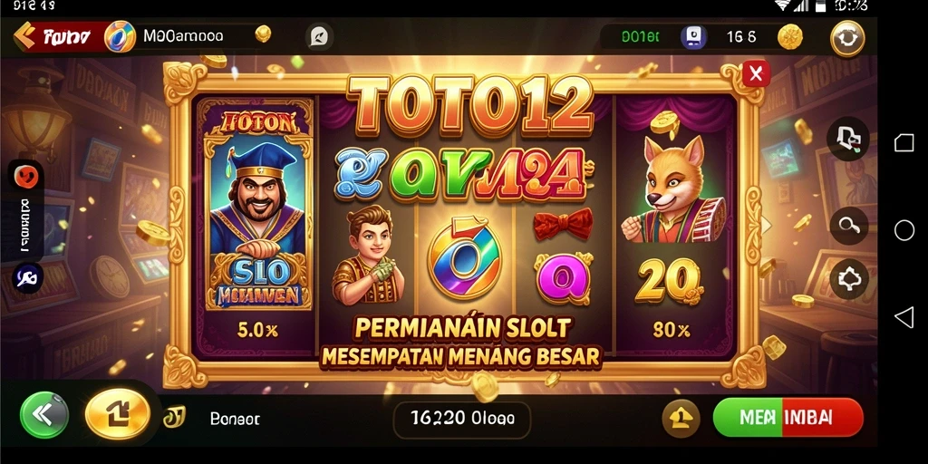 Gameplay TOTO12 yang mendebarkan dengan grafis yang menawan.